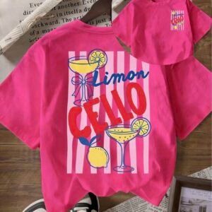Franela estampado de limón