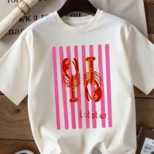 Camiseta gráfica de langosta