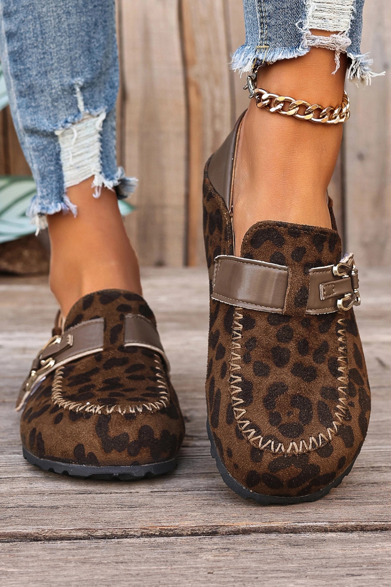 Zapatos con hebilla retro