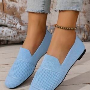 Mocasines de punto
