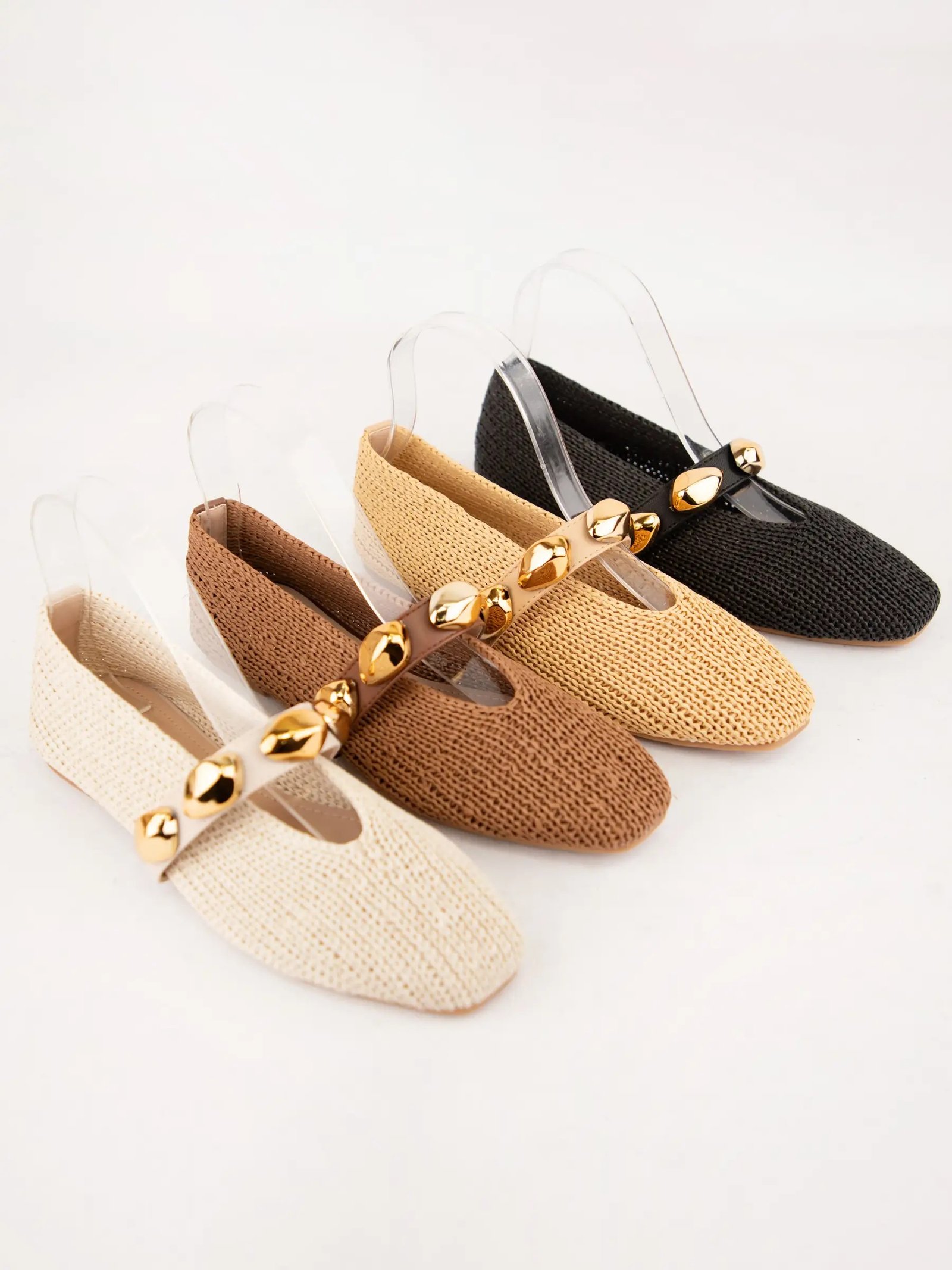 Zapato punta cuadrada