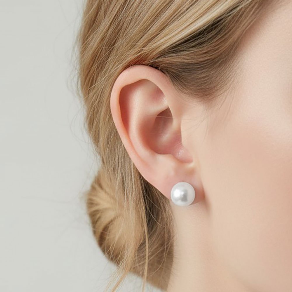 Pendientes perlas - Imagen 2
