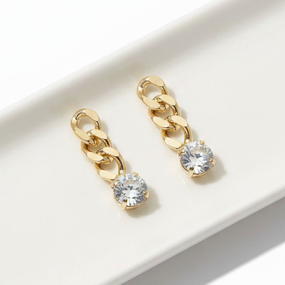 Pendientes con cadena - Imagen 2