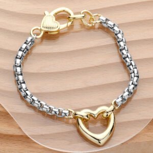Pulsera dije de corazón