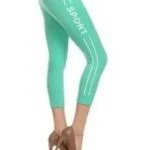 6Pzs- Capri leggings
