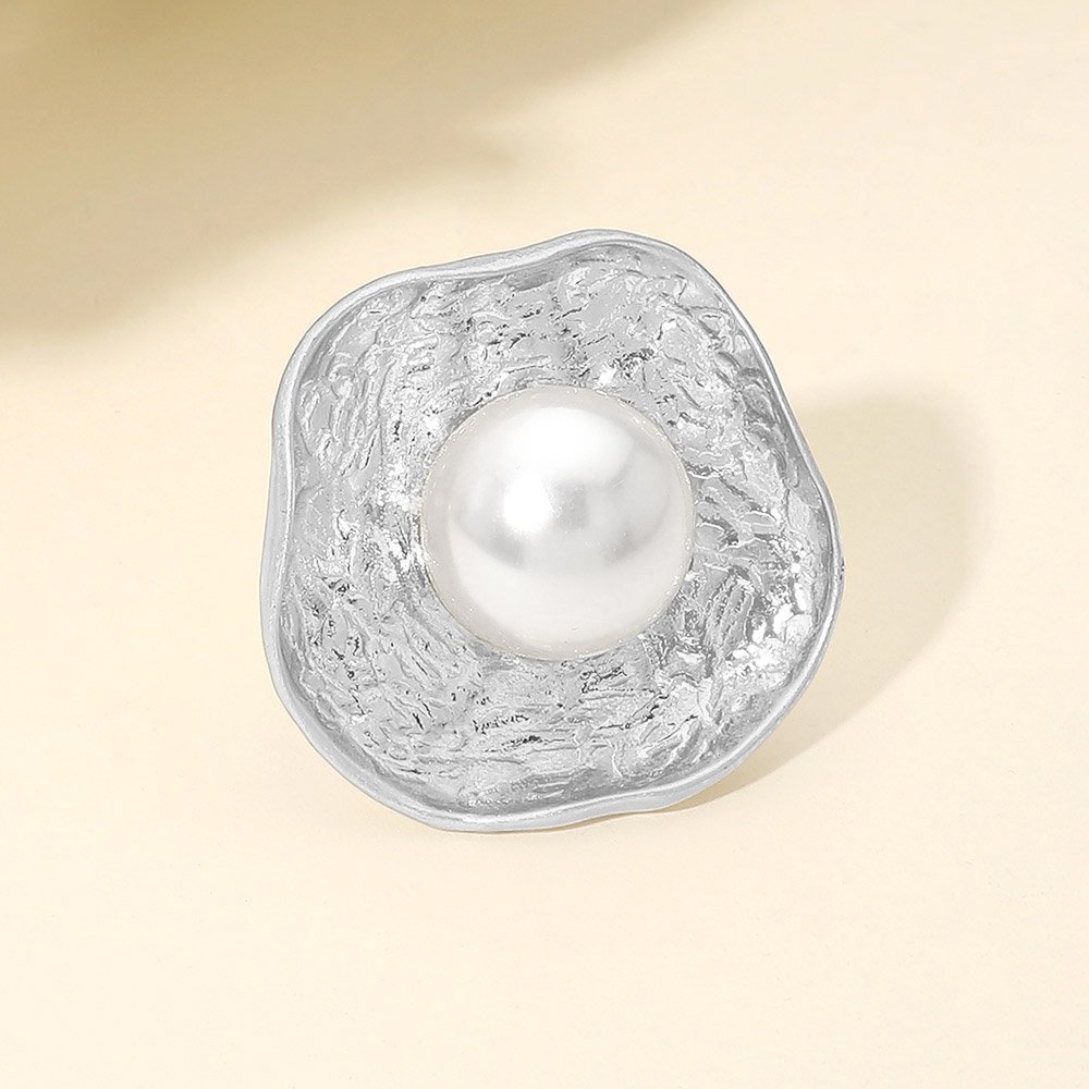 Anillo perlas extragrandes. - Imagen 3