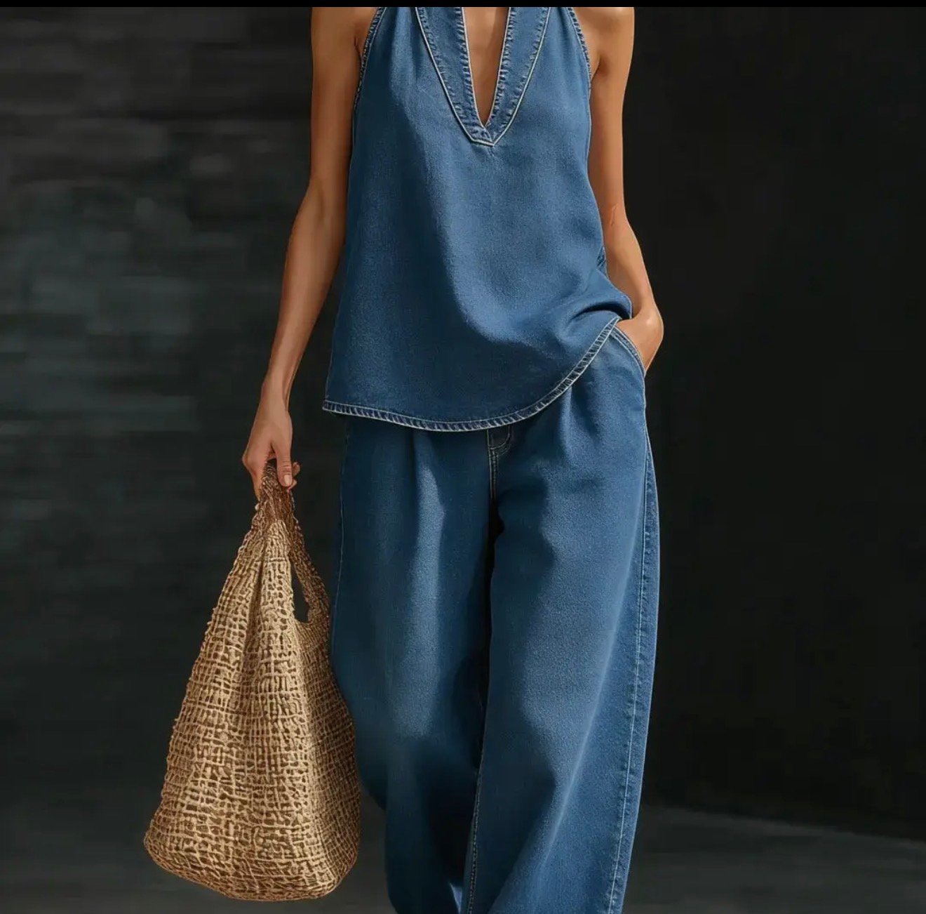 Conjunto de denim