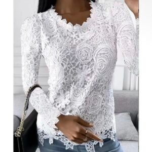 Blusa de encaje