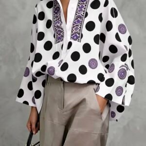 Blusa de lunares