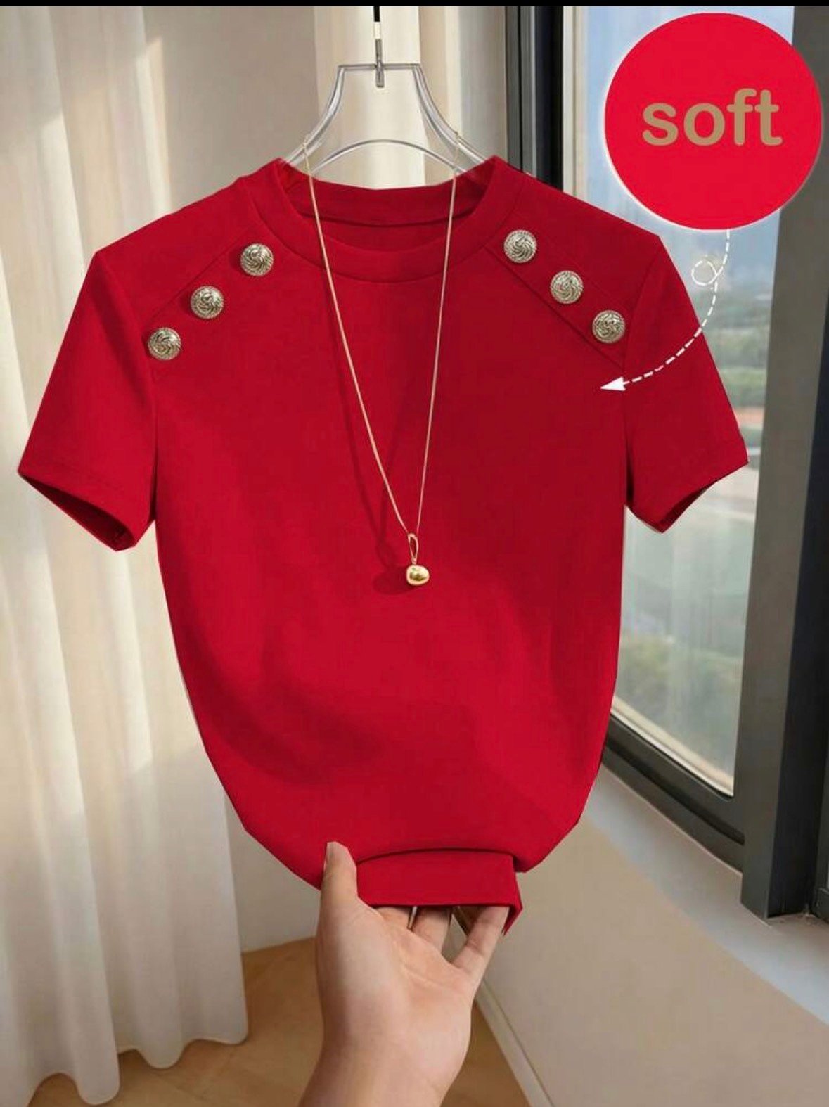 Camiseta ajustada de mujer - Imagen 5