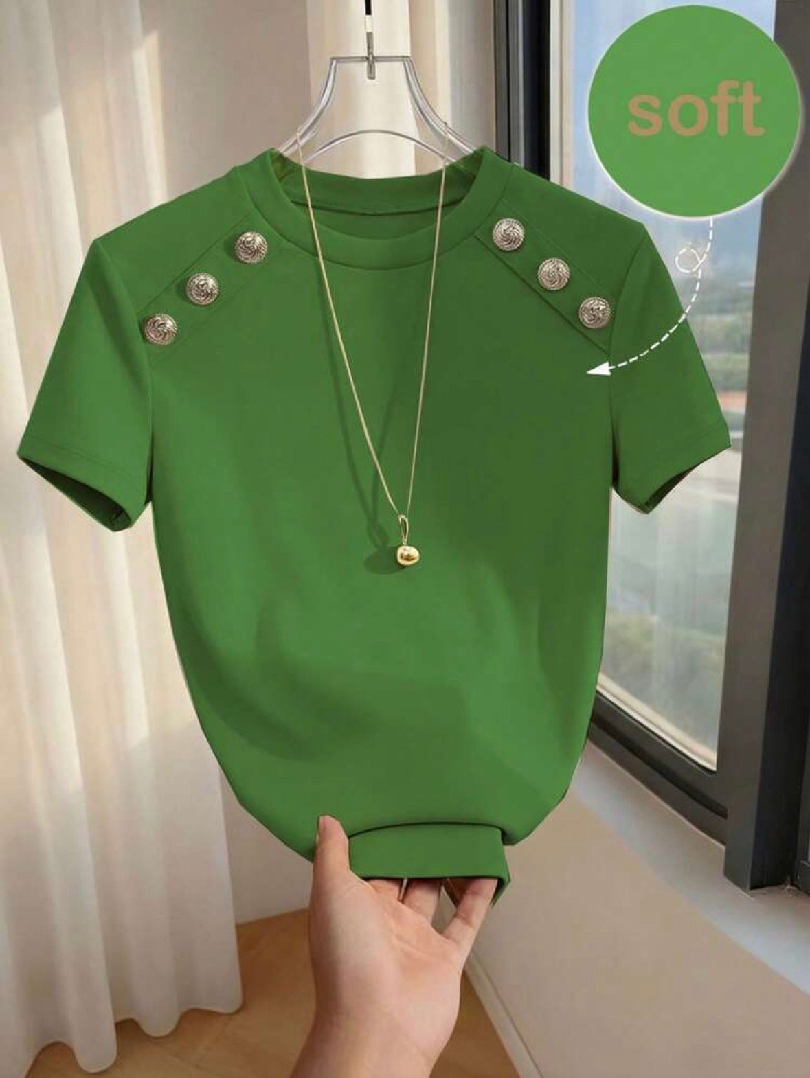 Camiseta ajustada de mujer - Imagen 7