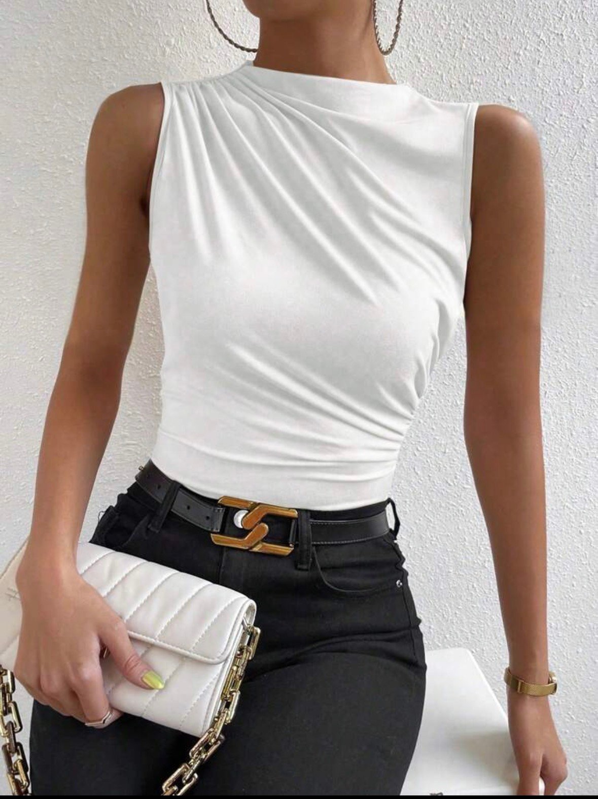 Camiseta sin mangas casual - Imagen 2