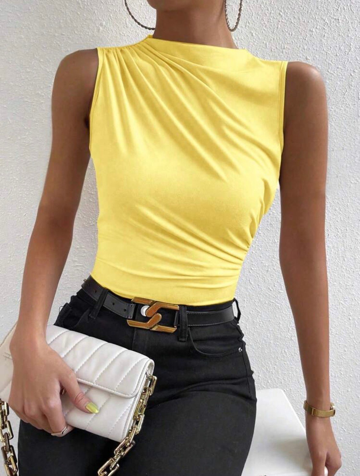 Camiseta sin mangas casual - Imagen 9