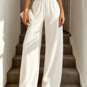 Pantalones de pierna ancha