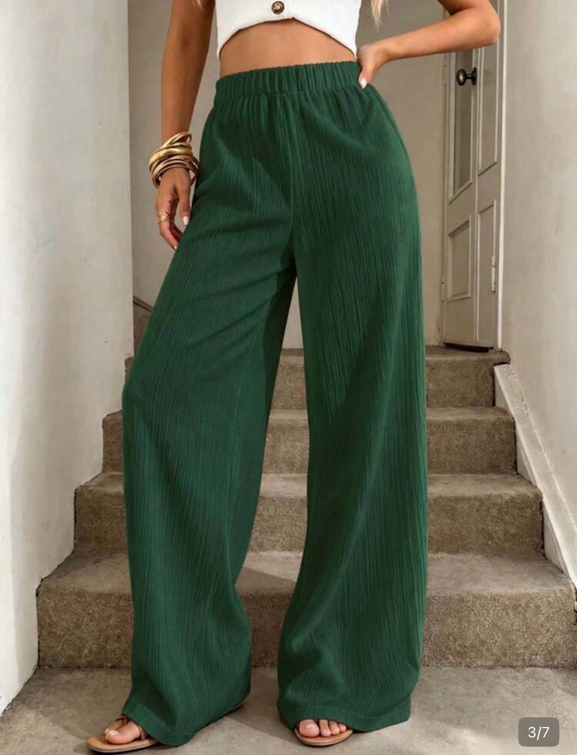 Pantalones de pierna ancha - Imagen 3