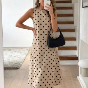 Vestido casual estampado
