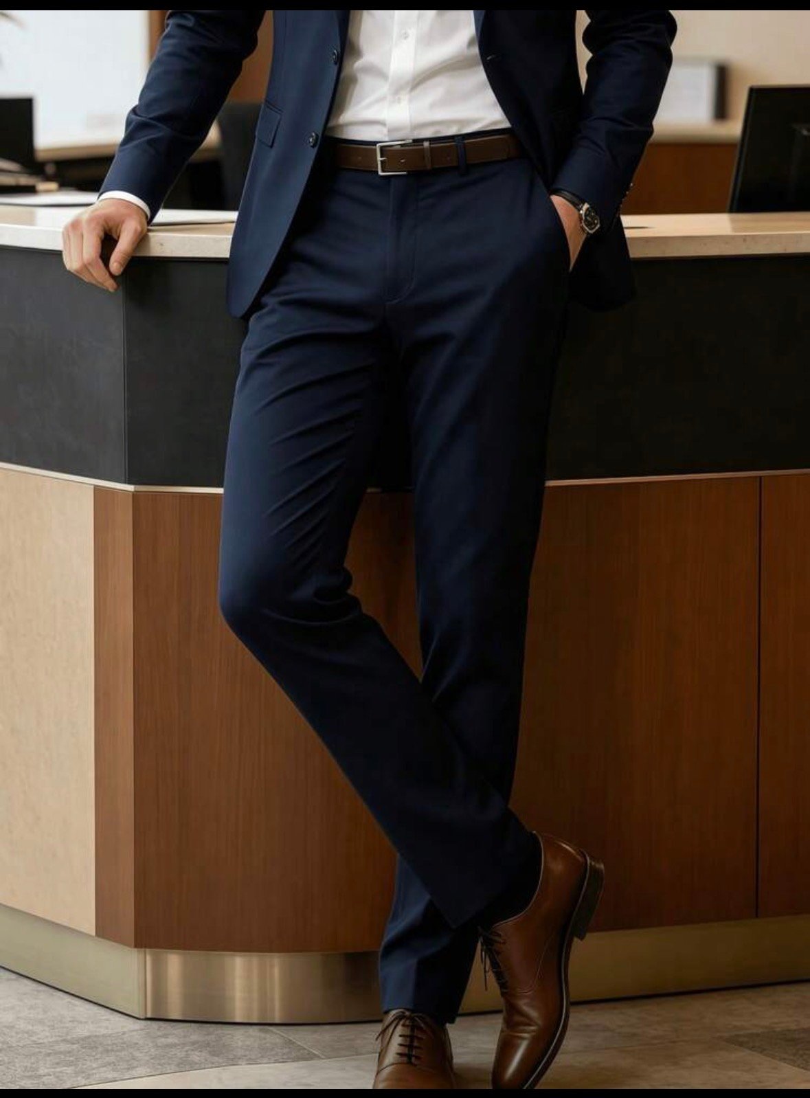Pantalón de vestir clásico