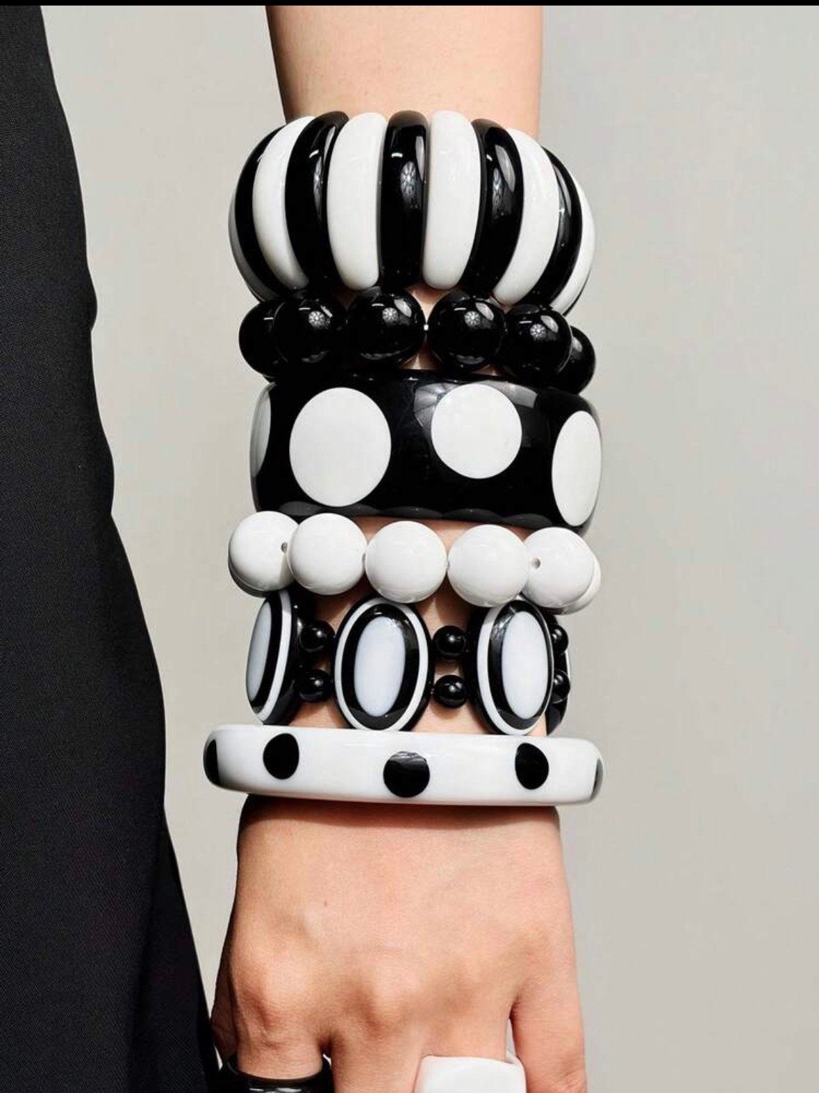 6 piezas Pulsera retro
