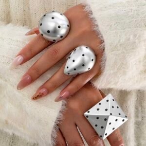 3Piezas Anillos esférico