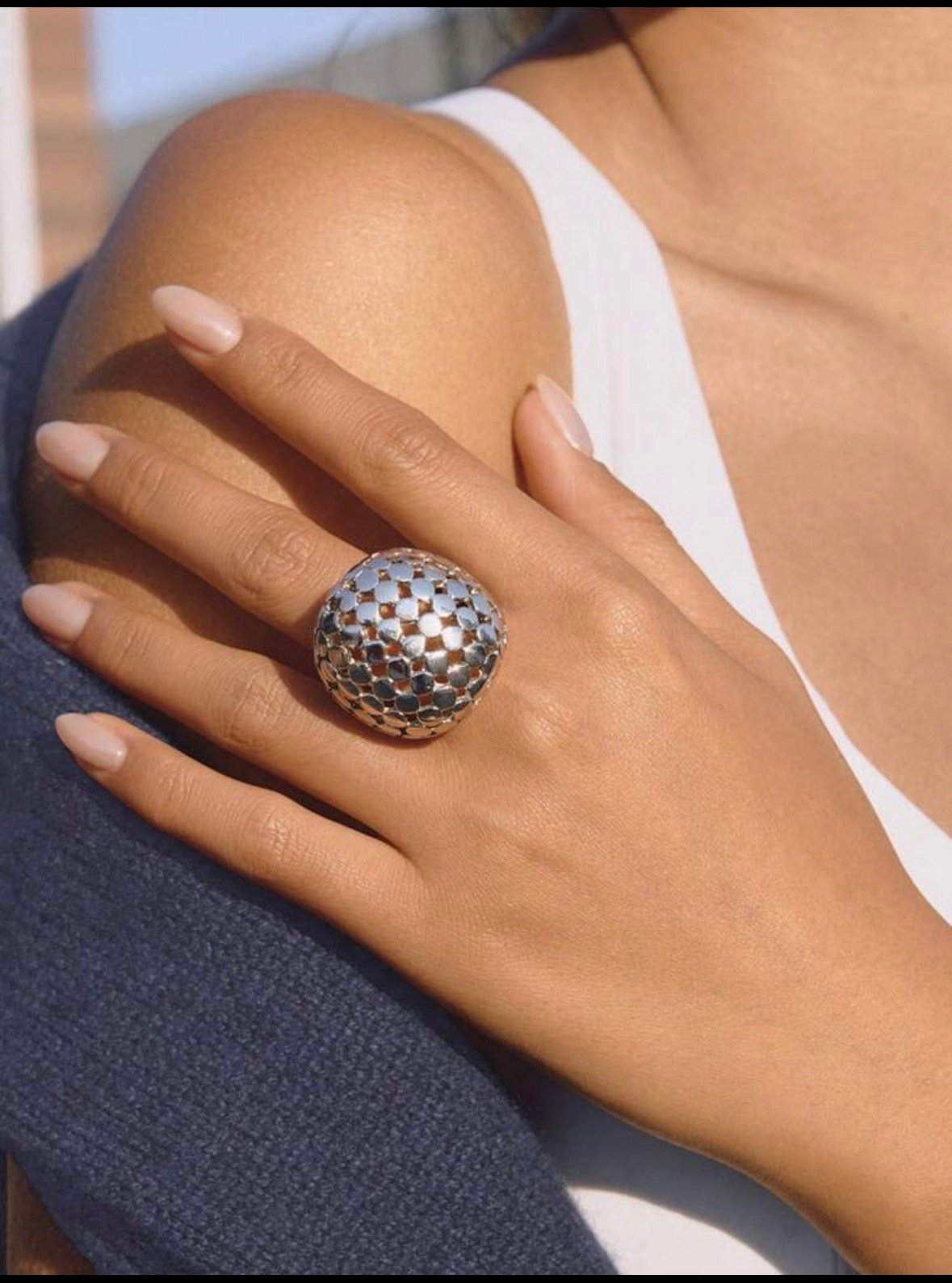 Anillo de acero inoxidable - Imagen 2