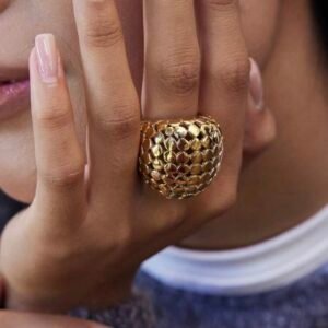 Anillo de acero inoxidable