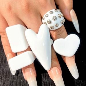 5 piezas de anillos