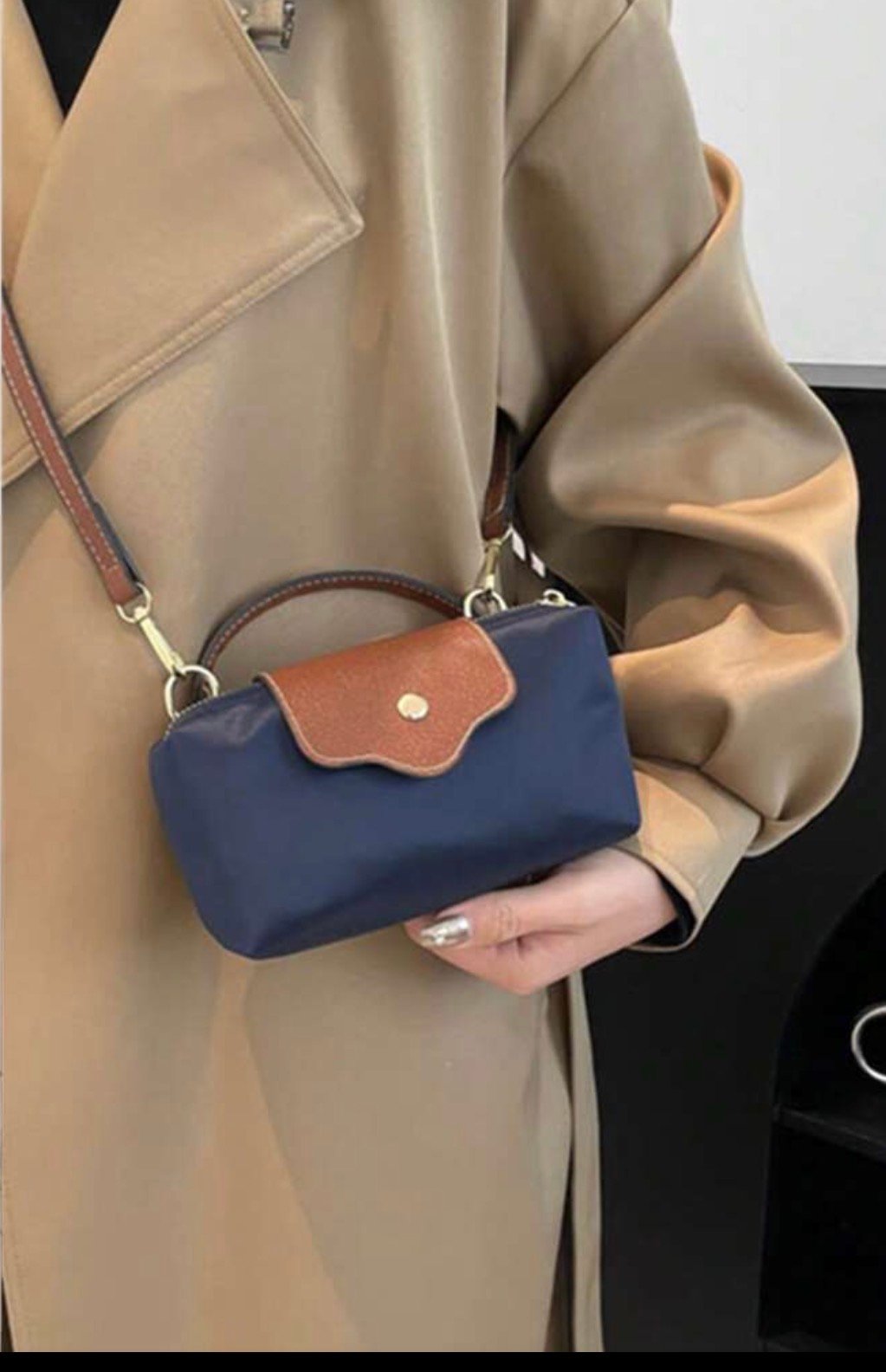 Bolso cruzado nylon - Imagen 5