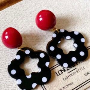 Pendientes rojos