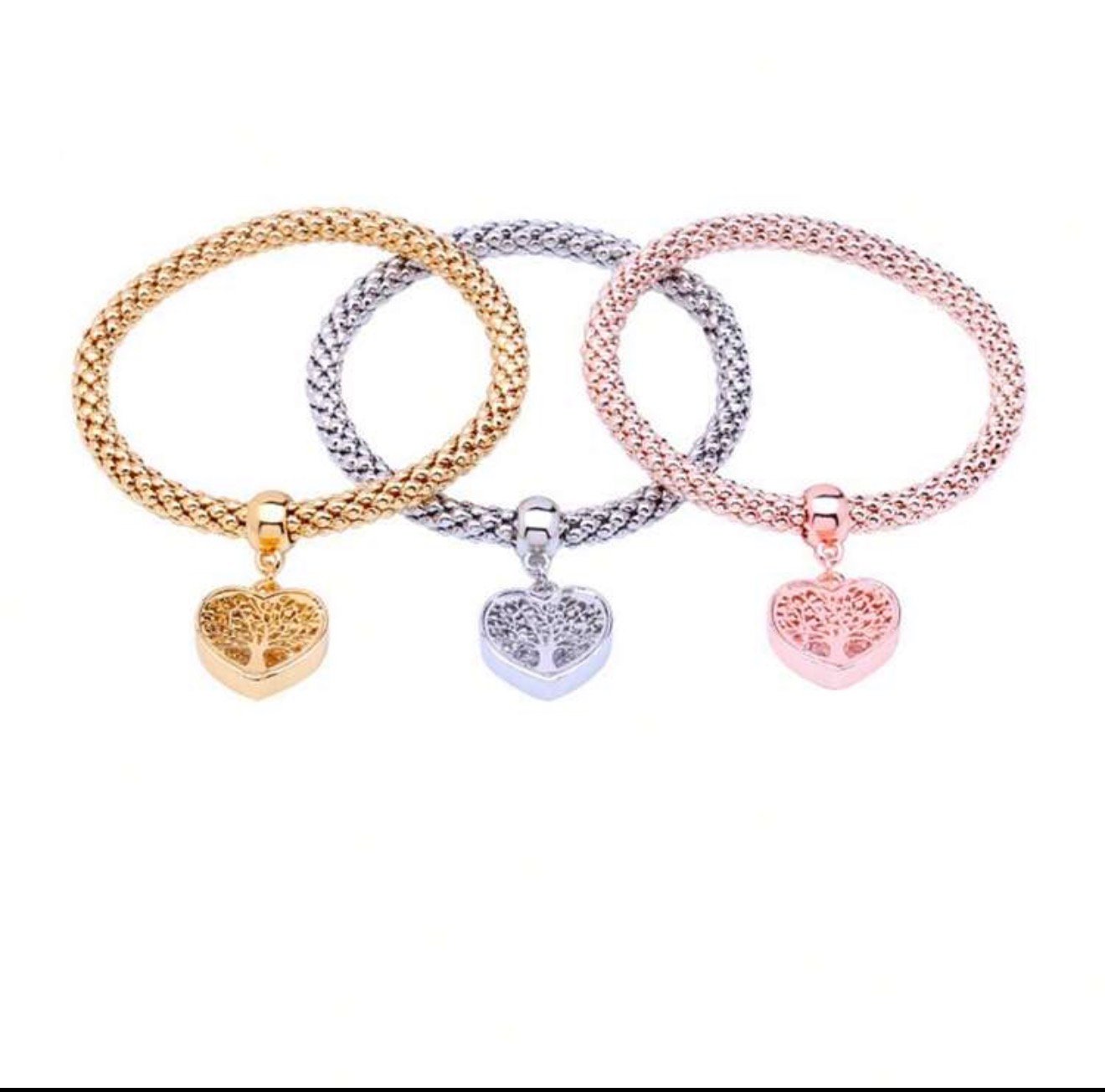 Set de 3 pulseras multicolor, - Imagen 2