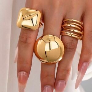 Set de 3 piezas/set de anillos