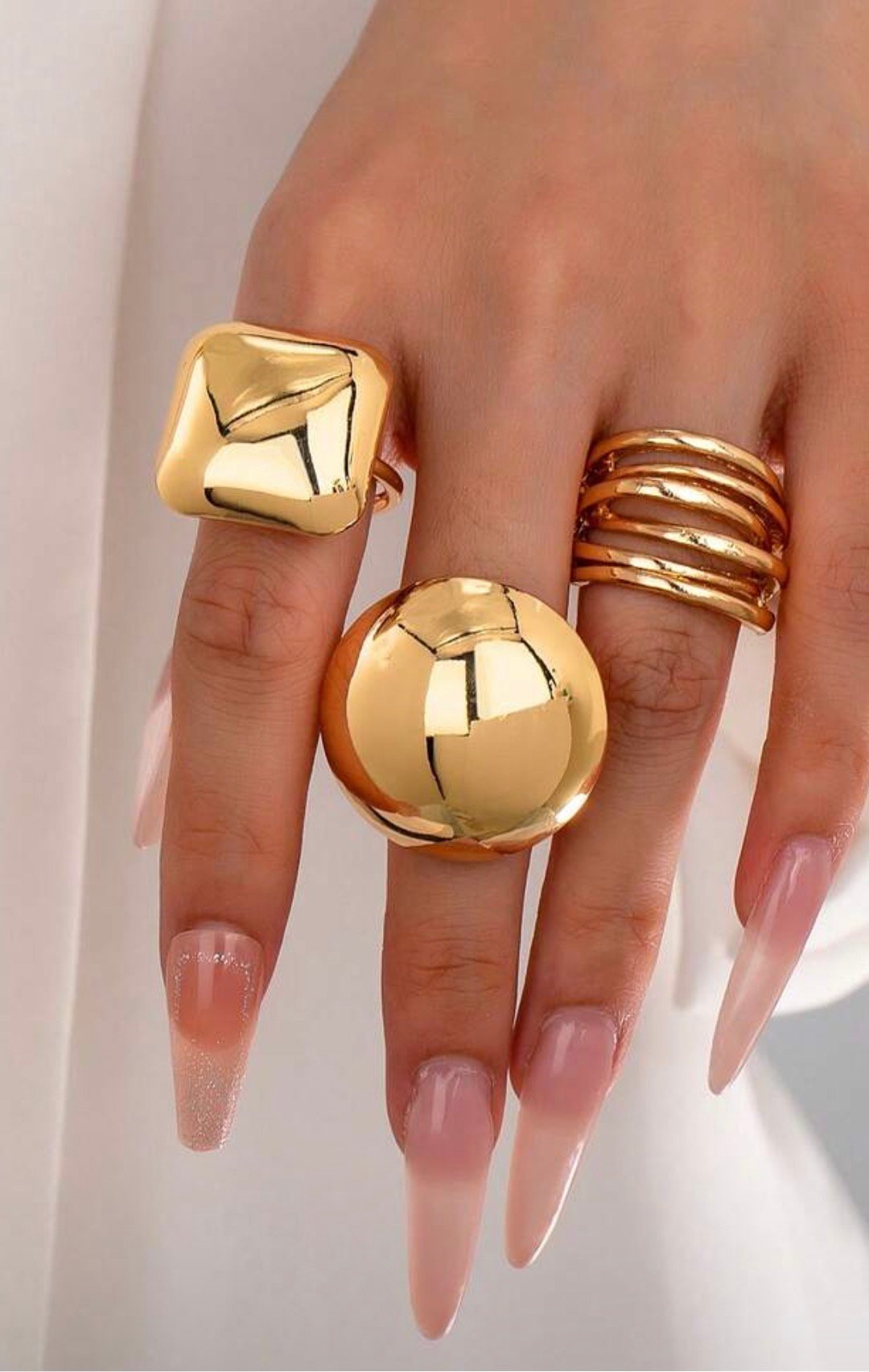 Set de 3 piezas/set de anillos