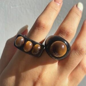 2 piezas Anillos vintage