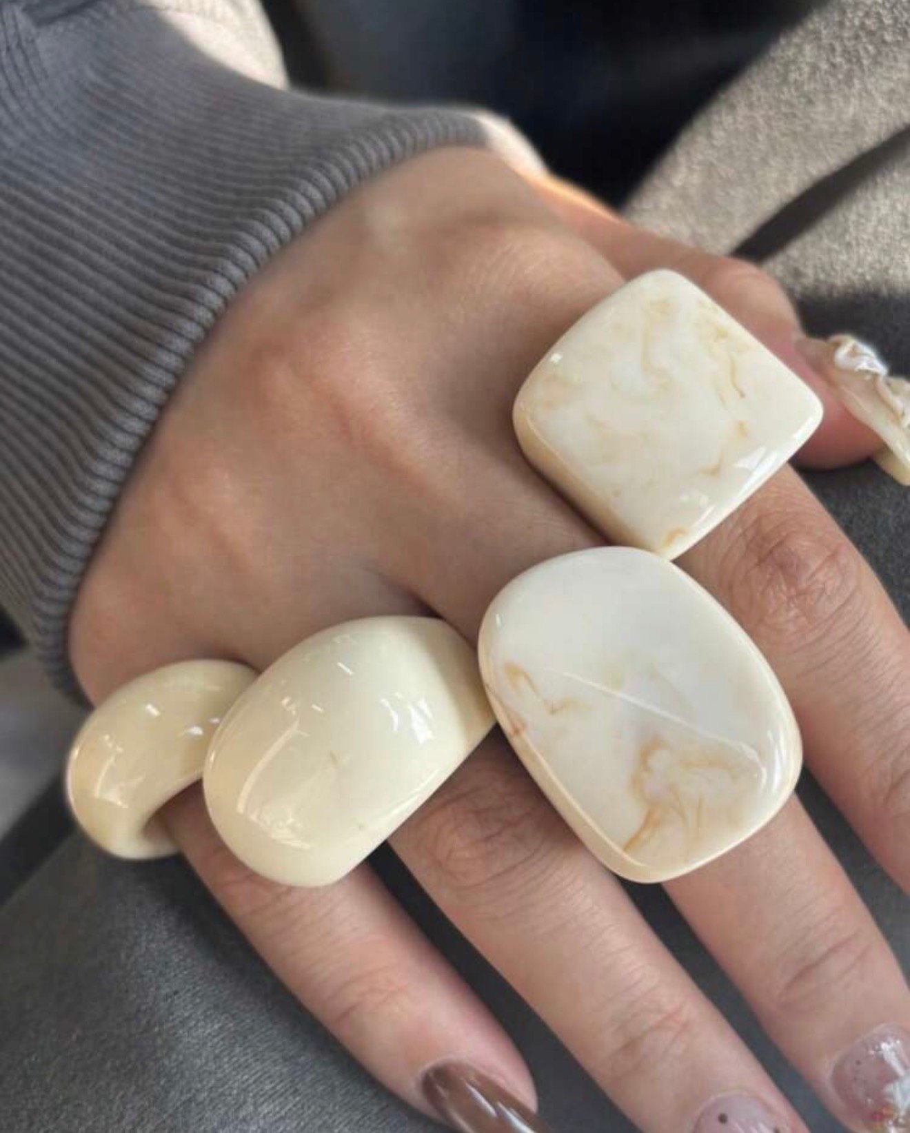 4 piezas Anillos vintage - Imagen 4