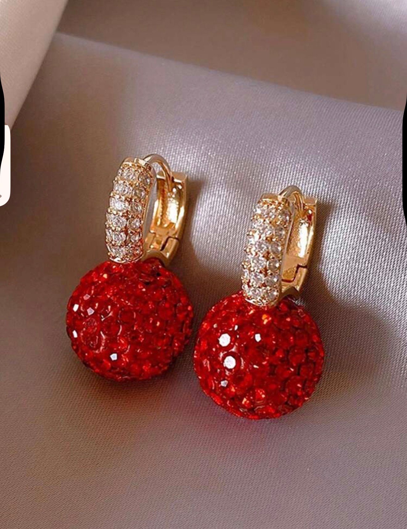 Zarcillos elegantes pedreria