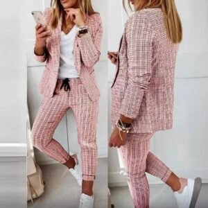Conjunto blazer/pantalones
