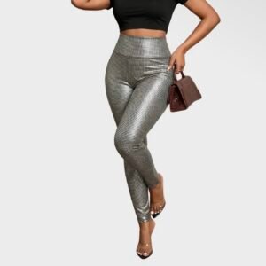 Leggings metálicos