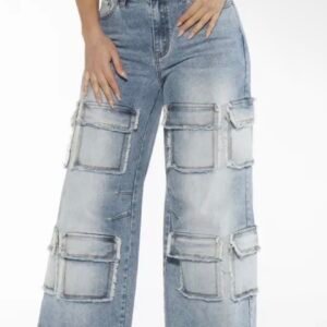 6Pzas-Jeans cargo