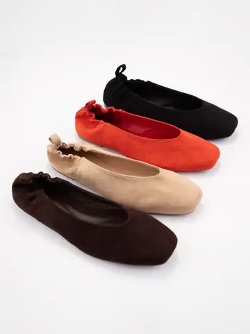 Bailarinas puntera cuadrada