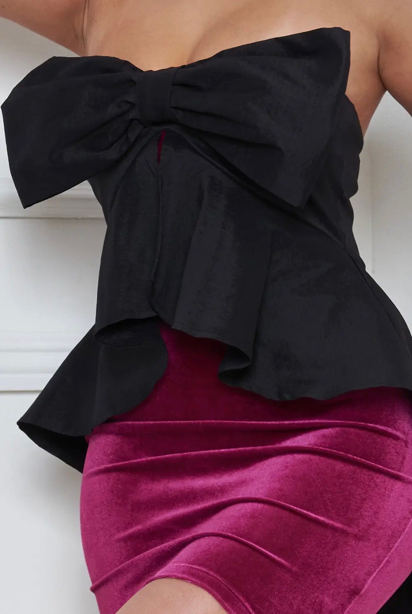 6 Pzas Vestido mini hi‑low - Imagen 3