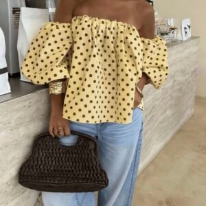 Top estilo francés