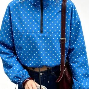 Chaqueta cordón lunares