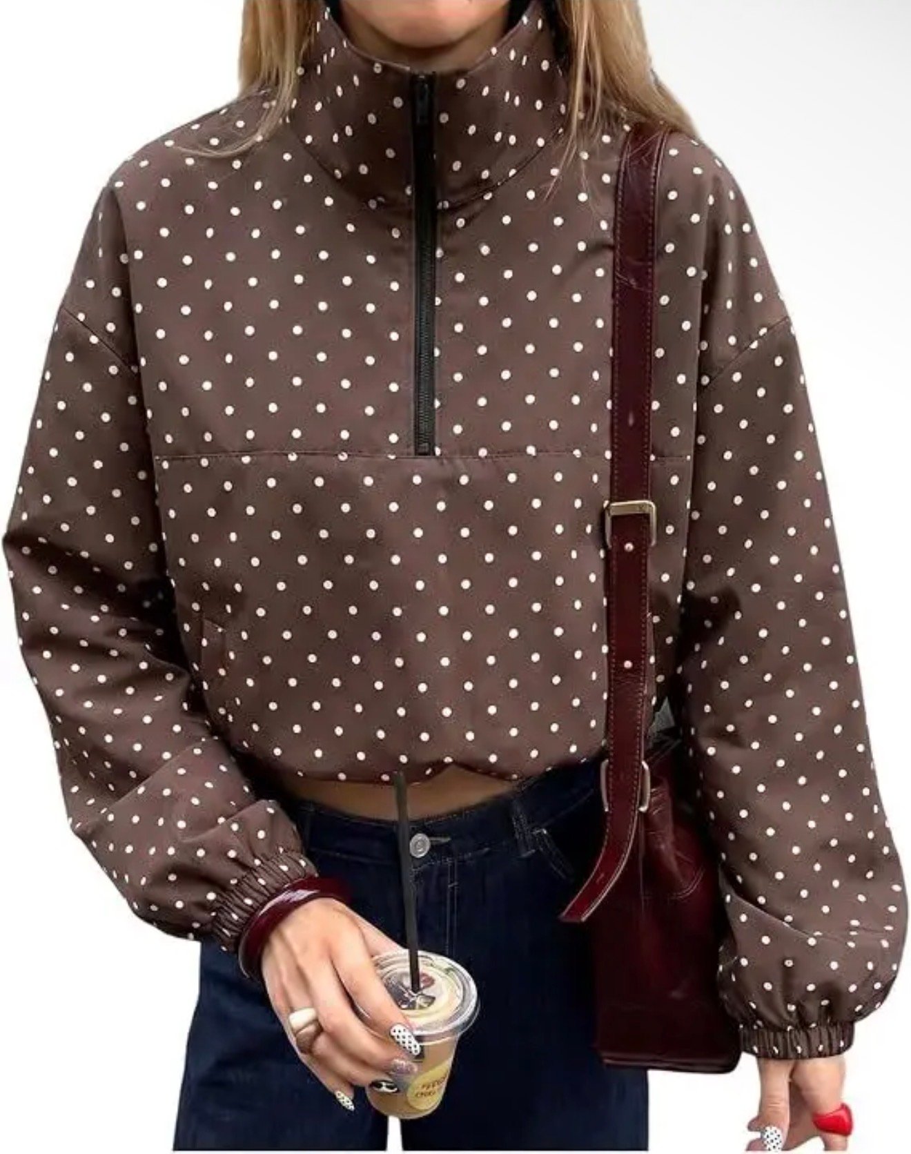 Chaqueta cordón lunares - Imagen 3