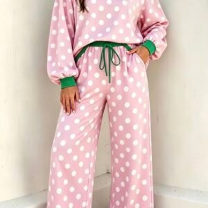 Conjunto lunares bicolor