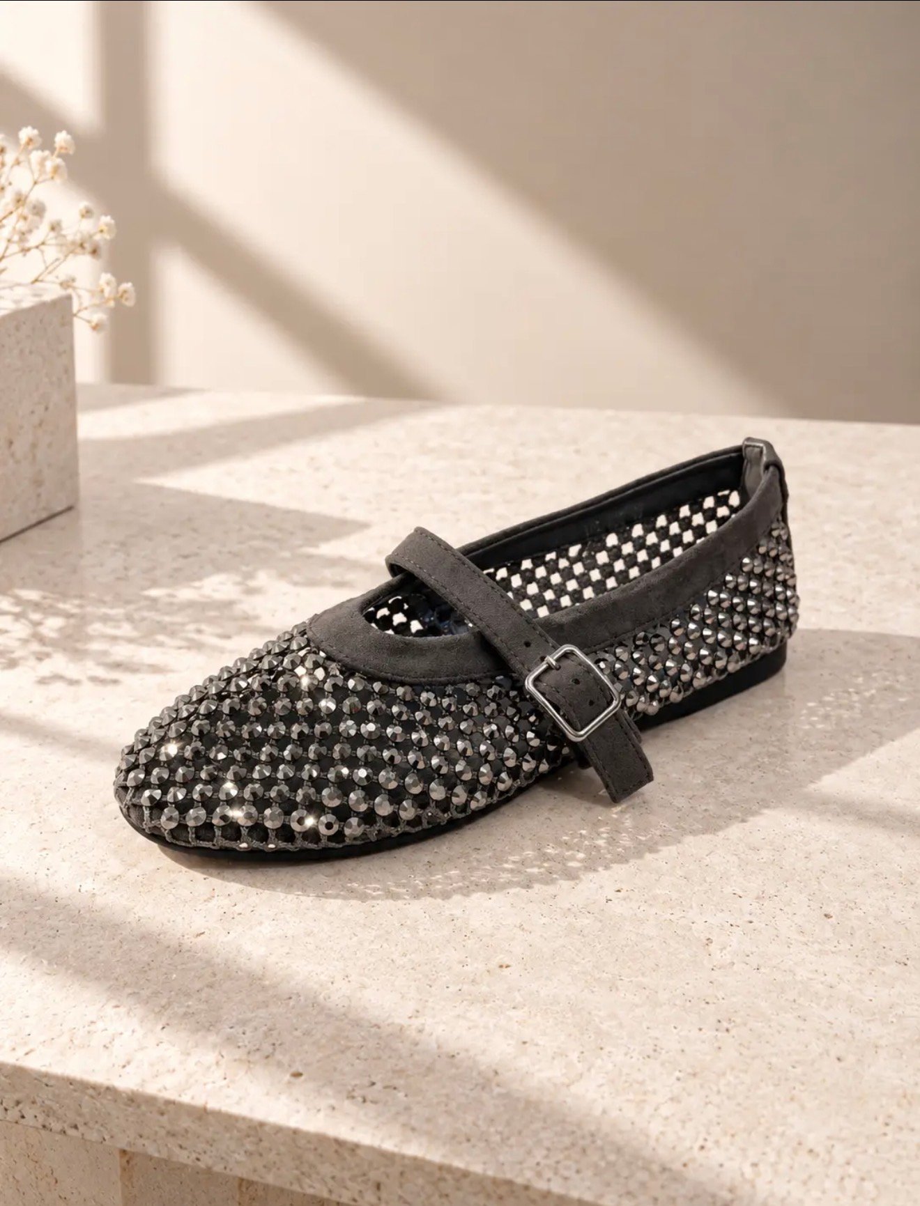 Bailarinas Mary Jane con strass - Imagen 4