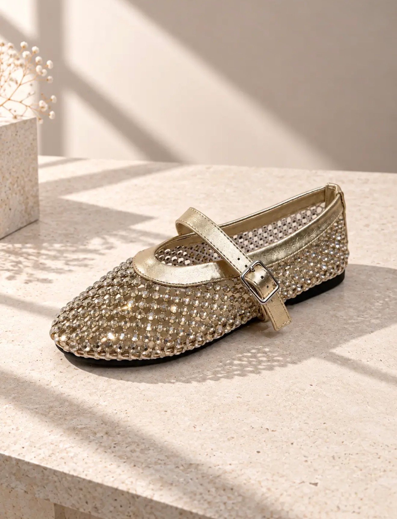 Bailarinas Mary Jane con strass - Imagen 2