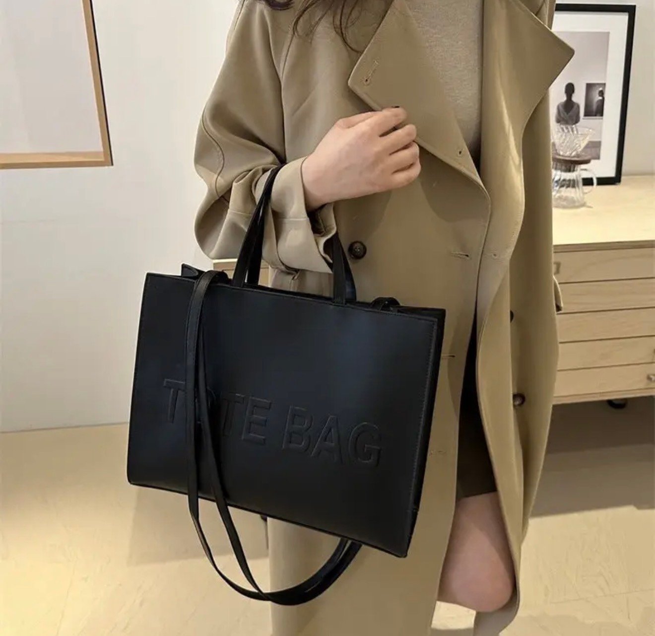 Bolso tote vintage - Imagen 3