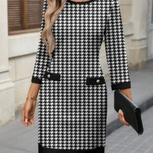Vestido midi entallado