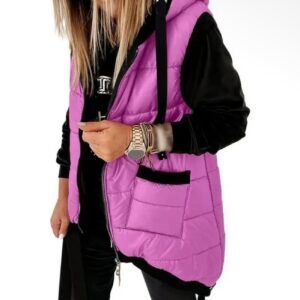 Chaleco acolchado oversize
