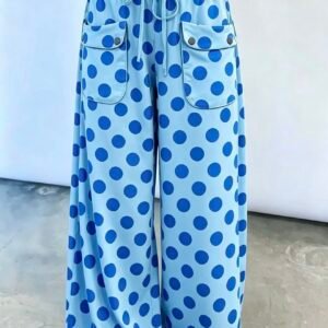 Pantalon casual lunares