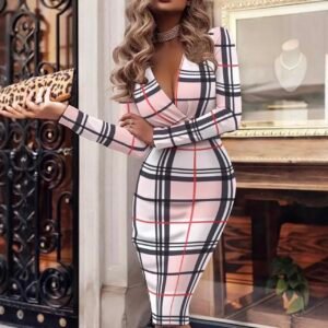 Vestido midi bodycon
